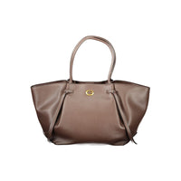 Brown Polyethylene Handbag