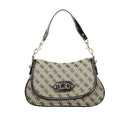 Black Polyester Handbag