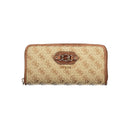 Beige Polyester Wallet