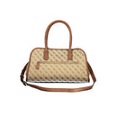 Beige Polyester Handbag