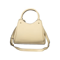 Beige Polyethylene Handbag