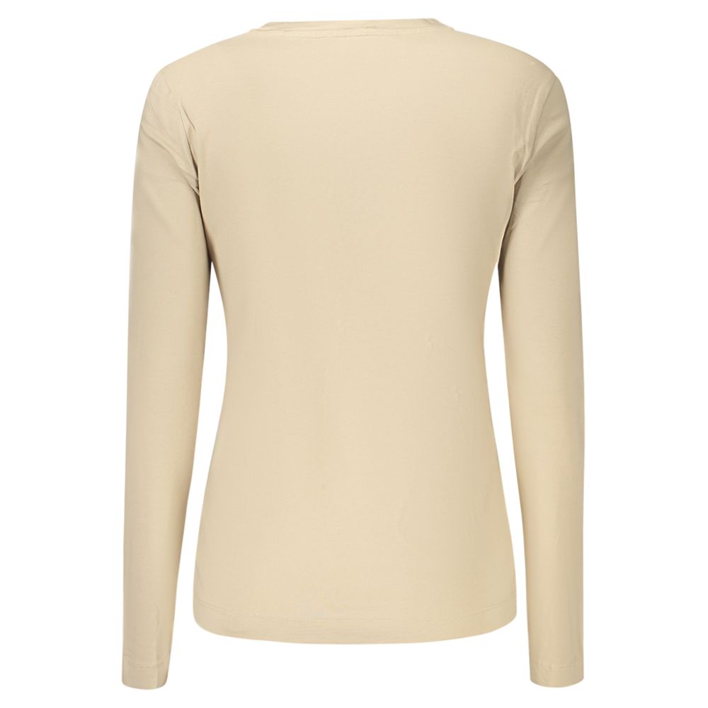 Beige Cotton T-Shirt