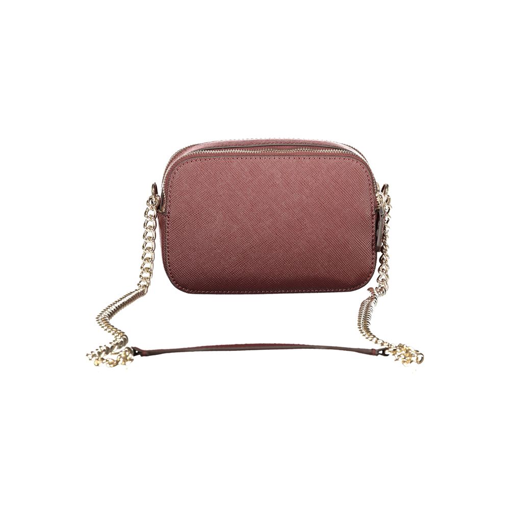 Brown Polyethylene Handbag