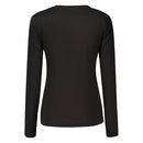 Black Cotton Women's T-Shirt