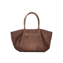 Brown Polyester Handbag