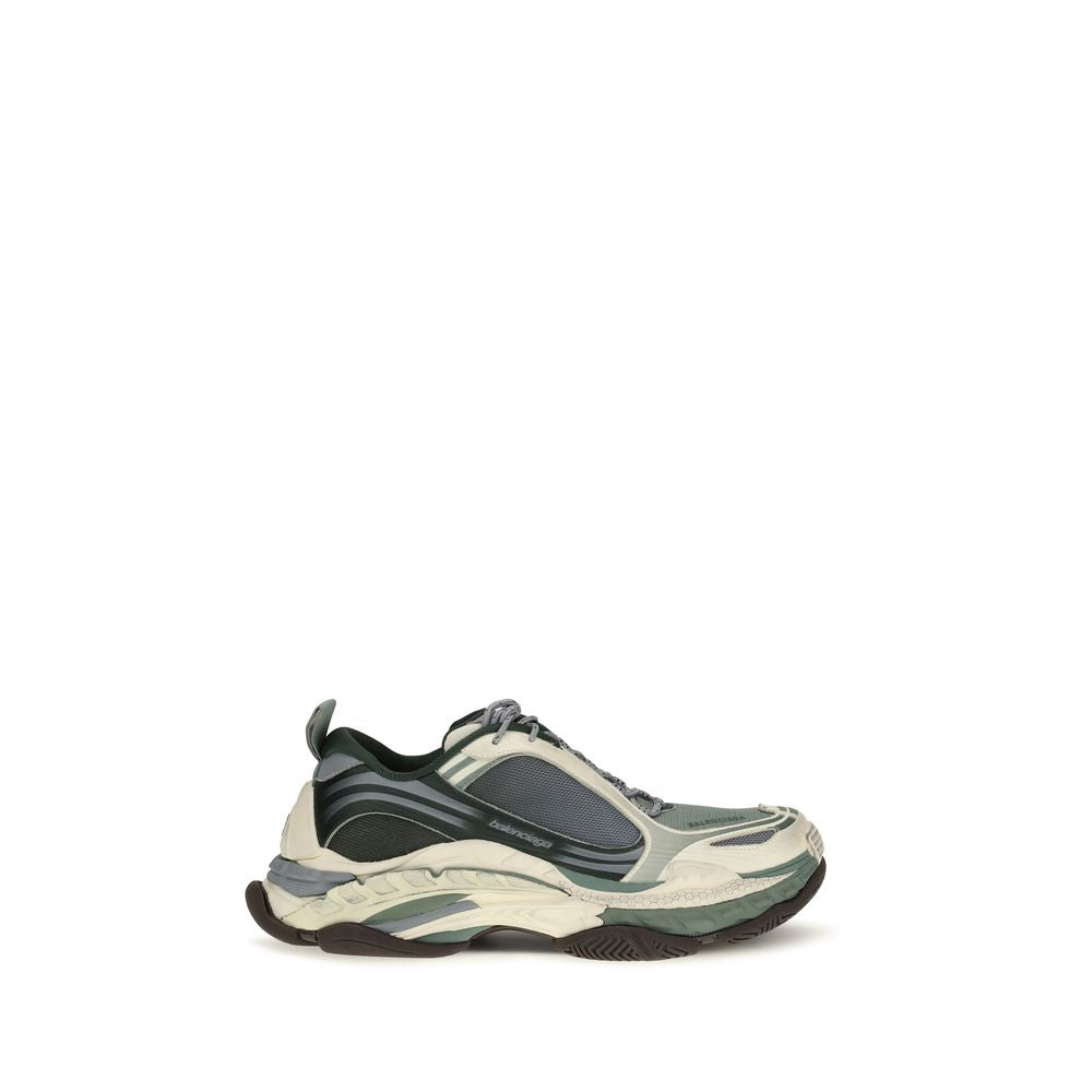 Bicolor Polyethylene Athletic Sneakers