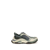 Bicolor Polyethylene Athletic Sneakers