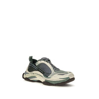Bicolor Polyethylene Athletic Sneakers
