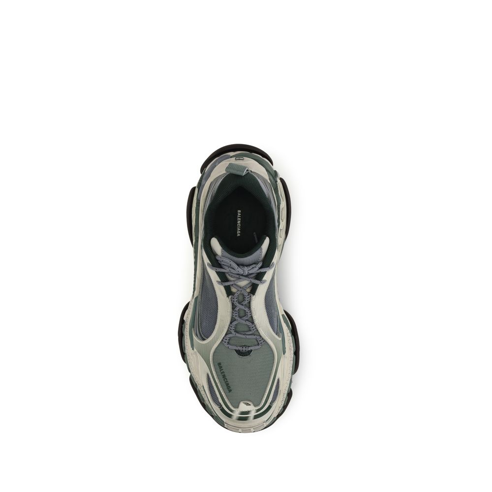 Bicolor Polyethylene Athletic Sneakers