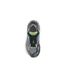 Multicolor Polyester Athletic Sneakers
