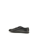 Black Calf Leather Bos Taurus Low Top Sneakers
