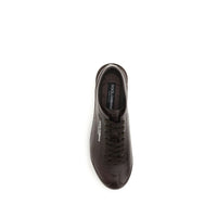 Brown Calf Leather Bos Taurus Low Top Sneakers