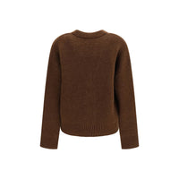 Brown Alpaca Vicugna Pacos Cardigan