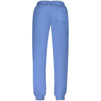 Blue Cotton Men's Trousers