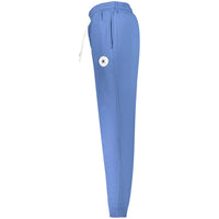 Blue Cotton Men's Trousers