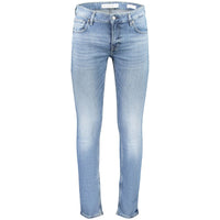 Azzurro Cotton Mens Jeans