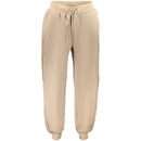 Beige Lyocell Womens Trousers
