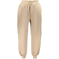 Beige Lyocell Womens Trousers