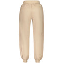 Beige Lyocell Womens Trousers