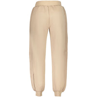 Beige Lyocell Womens Trousers