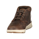 Brown Polyurethane Men Sneakers