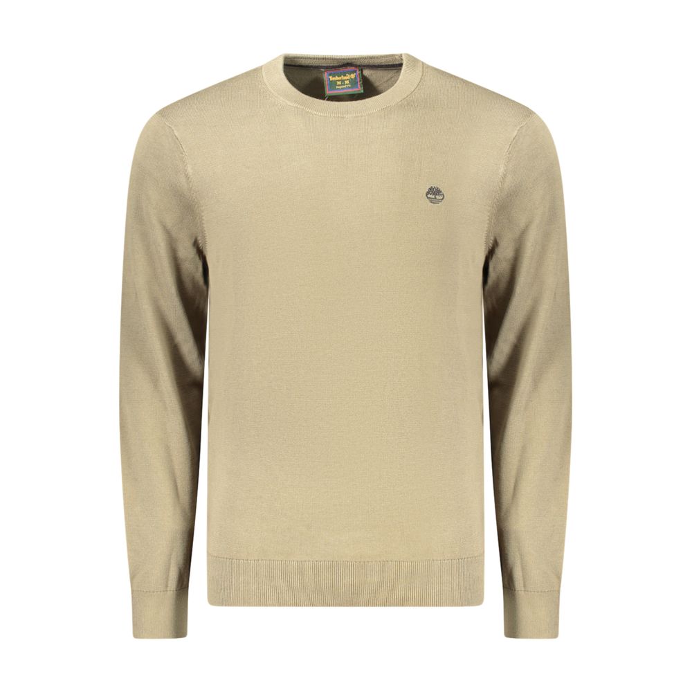Green Cotton Men's Sweater
