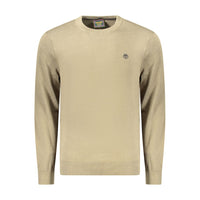 Green Cotton Men's Sweater