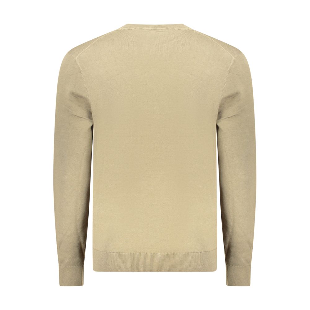 Green Cotton Men's Sweater