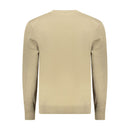 Green Cotton Men's Sweater