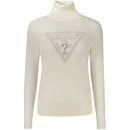 White Viscose Turtleneck