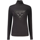 Black Viscose Turtleneck