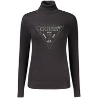 Black Viscose Turtleneck