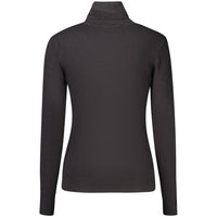 Black Viscose Turtleneck