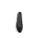 Black Calf Leather Bos Taurus Ballet Flats