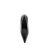 Black Goatskin High Heel Pumps