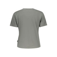 Grey Cotton Women's T-Shirt
