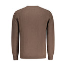 Brown Wool Men's Sweater