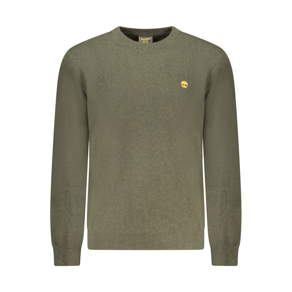 Green Wool Men's Sweater