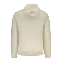 Beige Cotton Men's Hoodie