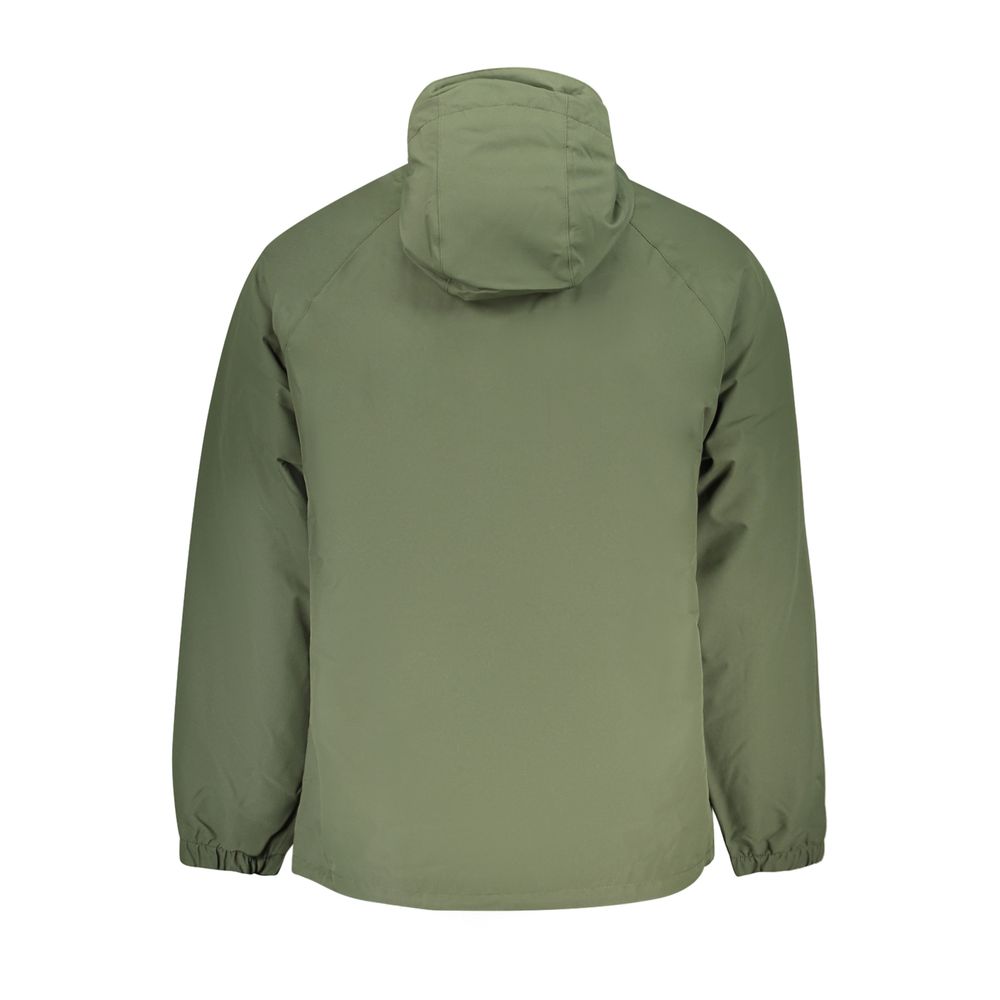 Green Polyester Shell Jacket