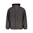 Black Polyester Shell Jacket