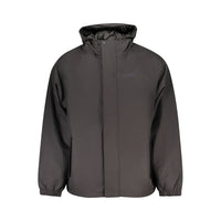 Black Polyester Shell Jacket