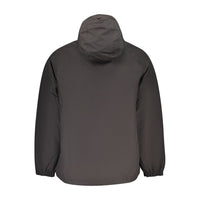 Black Polyester Shell Jacket
