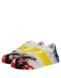 Multicolor New Roma Paint Sneakers Men Shoes
