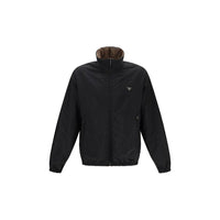 Multicolor Recycled Polyamide Full-Length Jacket
