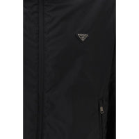 Multicolor Recycled Polyamide Full-Length Jacket