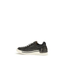 Black Calf Leather Bos Taurus Low Top Sneakers