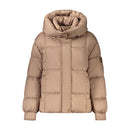 Brown Polyester Women's Jacket