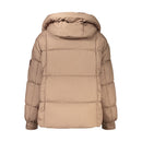 Brown Polyester Women's Jacket