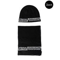 Black Marabou Scarf